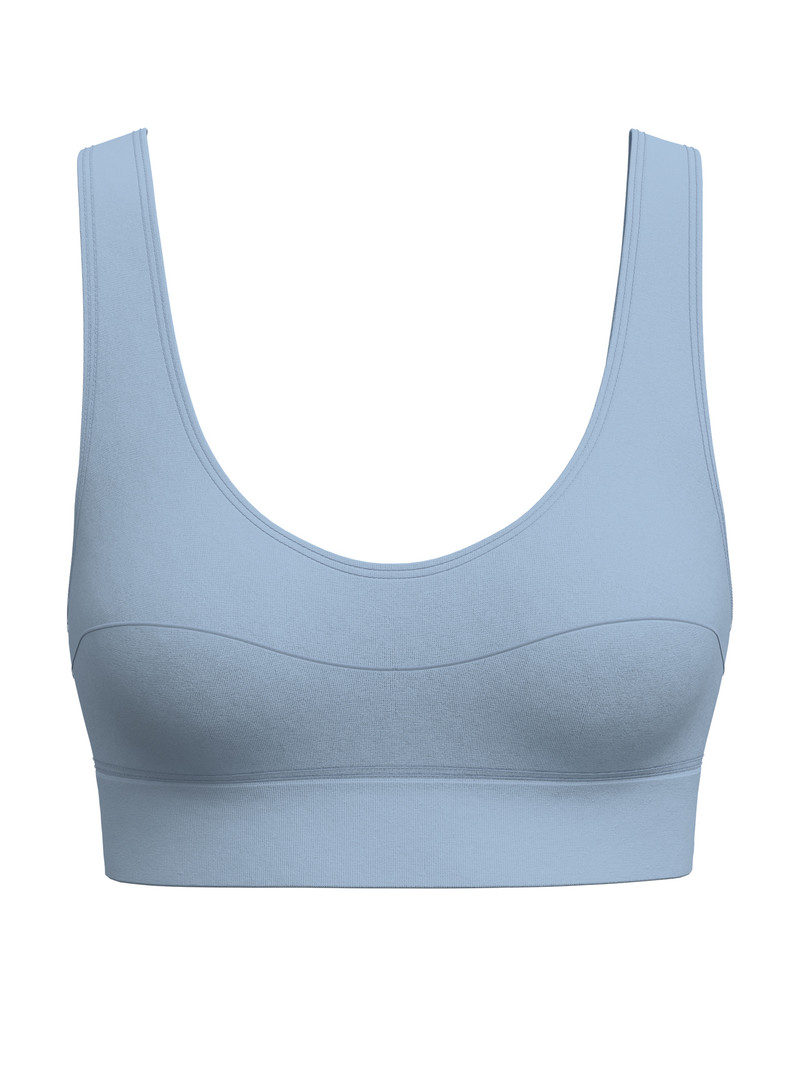 Yoga Calida Special Bustier Bleu Femme | NFD-2355368