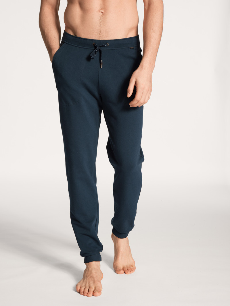 Loungewear Calida Remix Basic Lounge Pants Noir Homme | MKE-7496398