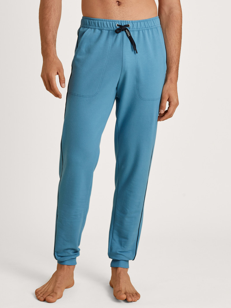 Loungewear Calida Rmx Lounge Leisure Sweatpants Bleu Homme | AND-9296060