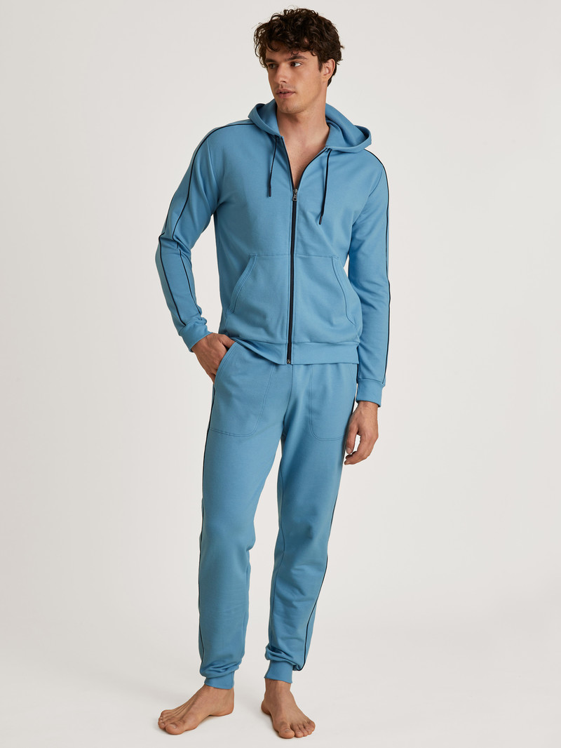 Loungewear Calida Rmx Lounge Leisure Sweatpants Bleu Homme | AND-9296060