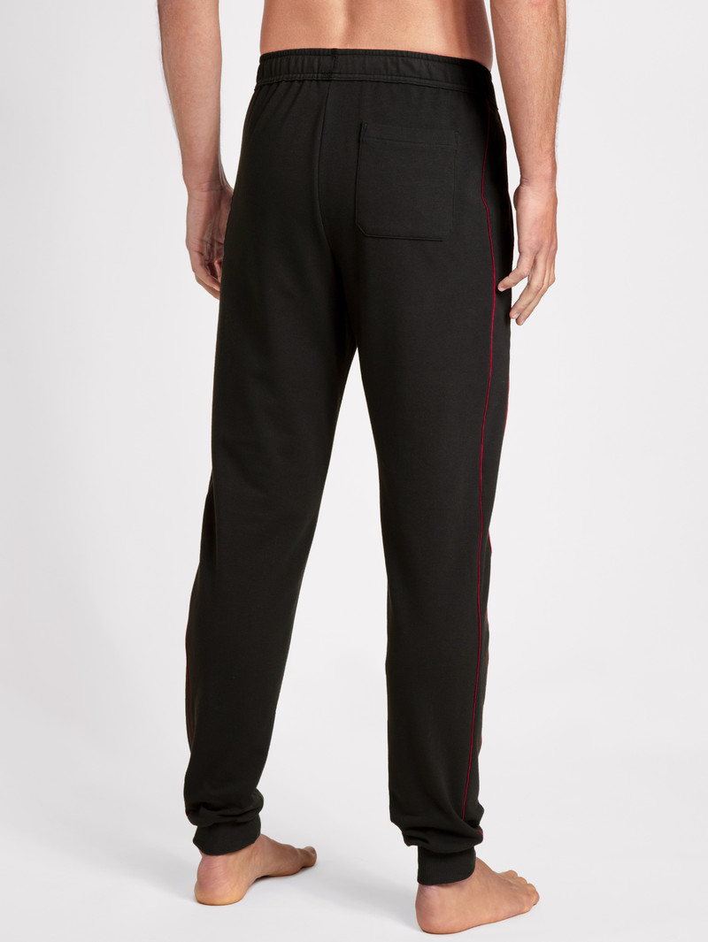 Loungewear Calida Remix Basic Lounge Sweatpants Schwarz Homme | VWO-2278530