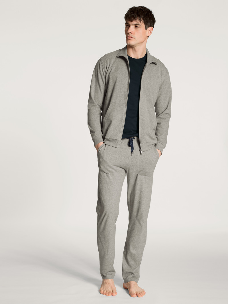 Loungewear Calida Remix Basic Lounge Pants Carbon Melé Homme | UIW-1626122