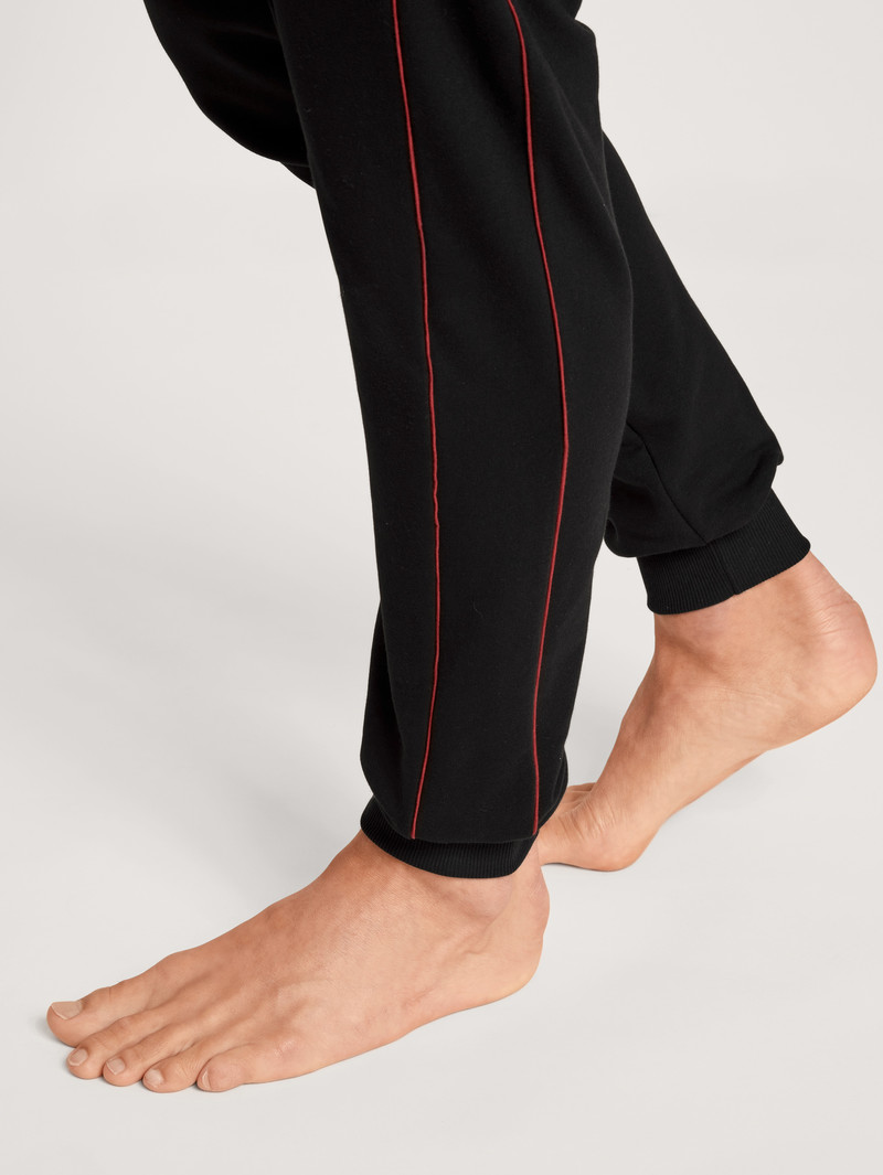 Loungewear Calida Remix Basic Lounge Sweatpants Schwarz Homme | VWO-2278530