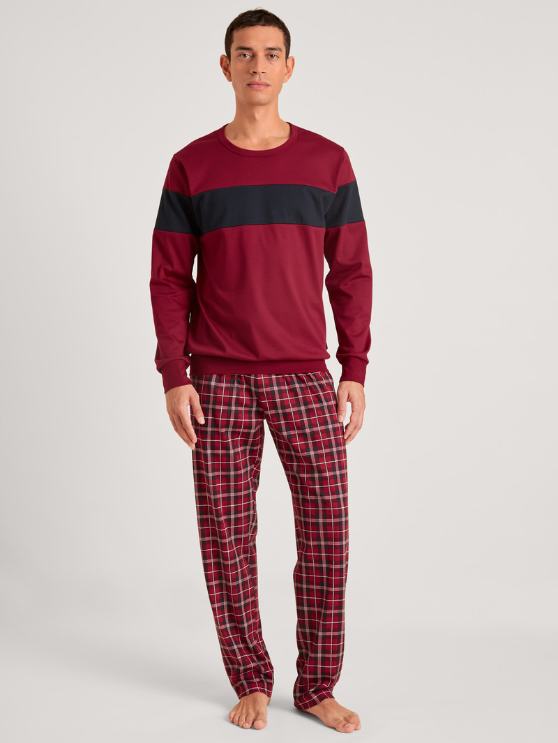 Loungewear Calida Family & Friends Sweatshirt Rouge Homme | AQV-6641644