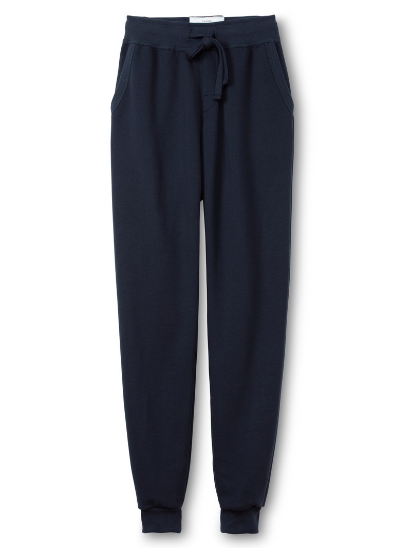 Loungewear Calida Circular Lounge Sweatpants, Cradle To Cradle Certified Noir Homme | XZT-5484478