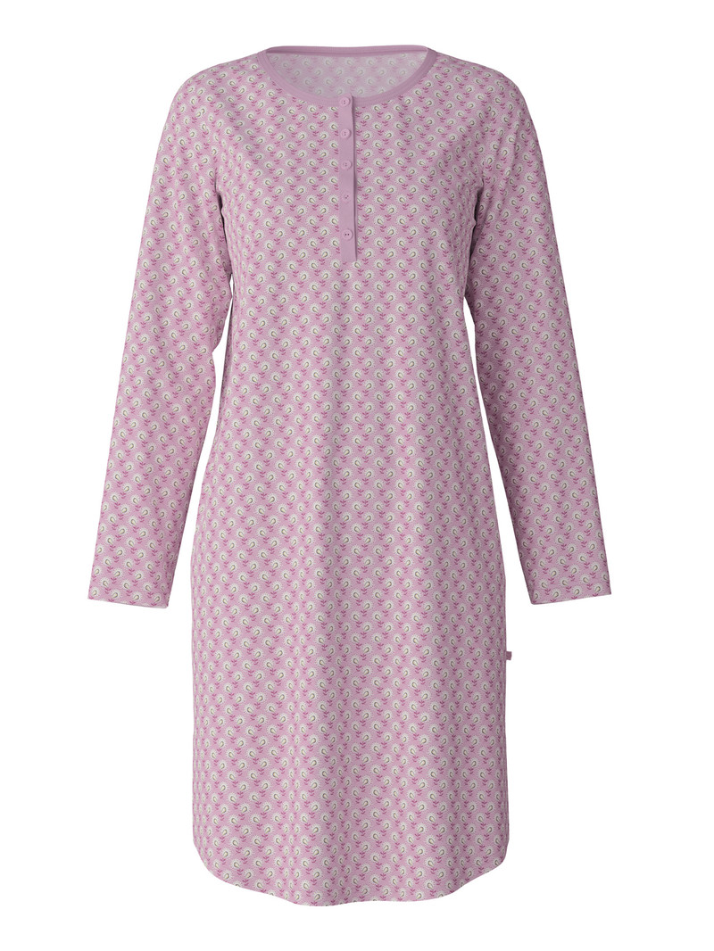 Vêtement De Nuit Calida Special Sleepshirt, Length 100 Cm New Fragrant Lilac Femme | VGK-5931792