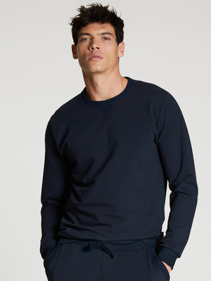 Loungewear Calida Circular Lounge Sweatshirt, Cradle To Cradle Certified Noir Homme | YVS-4733819