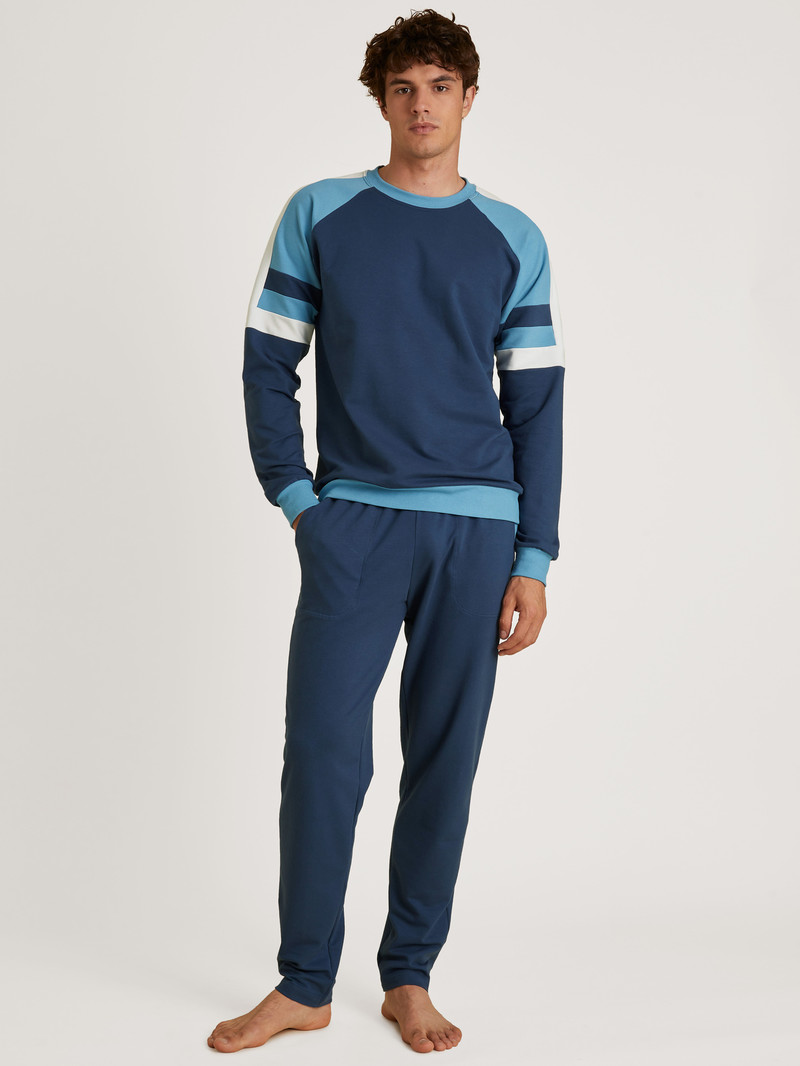 Loungewear Calida Circular Refresh Jogging Trousers, Cradle To Cradle Certified Bleu Homme | GZC-1707034