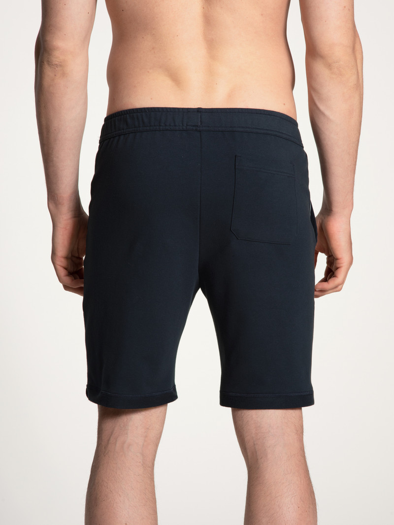 Loungewear Calida Remix Basic Lounge Bermudas Noir Homme | HOK-2664269