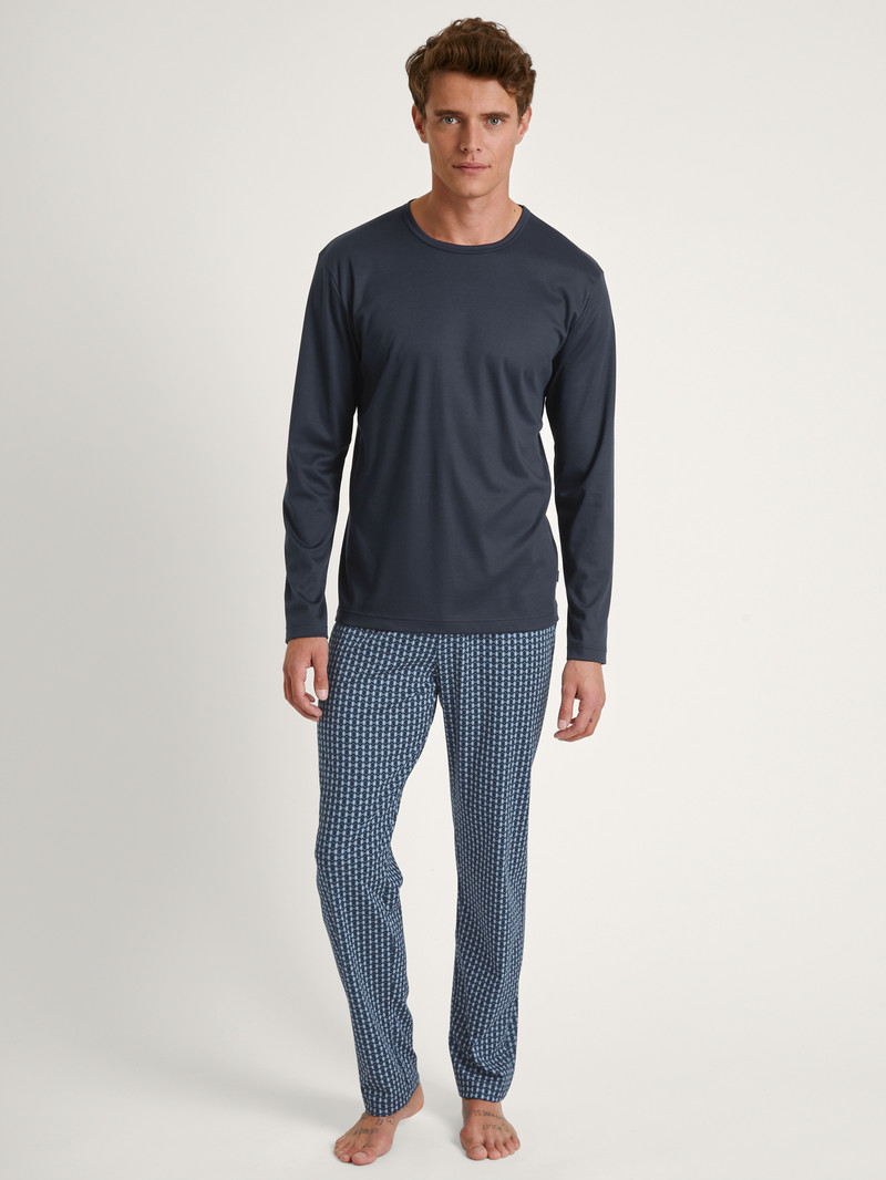 Vêtement De Nuit Calida Relax Streamline 2 Pyjama Noir Homme | UQW-2117444