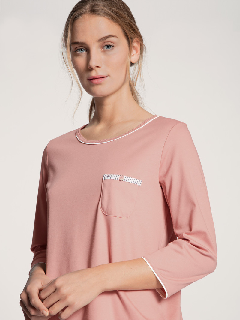 Vêtement De Nuit Calida Sweet Dreams 3/4 Pyjama Rose Femme | RFQ-4550911