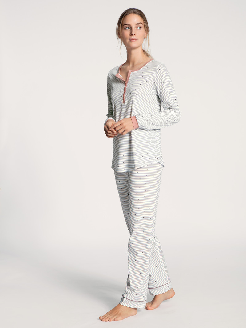 Vêtement De Nuit Calida Sweet Dreams Pyjama Rose Femme | BYM-3765676