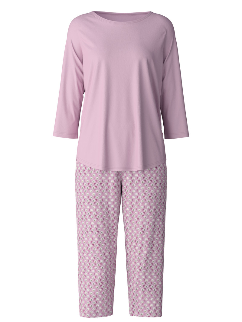 Vêtement De Nuit Calida Special 3/4 Pyjama New Fragrant Lilac Femme | MKC-5690907