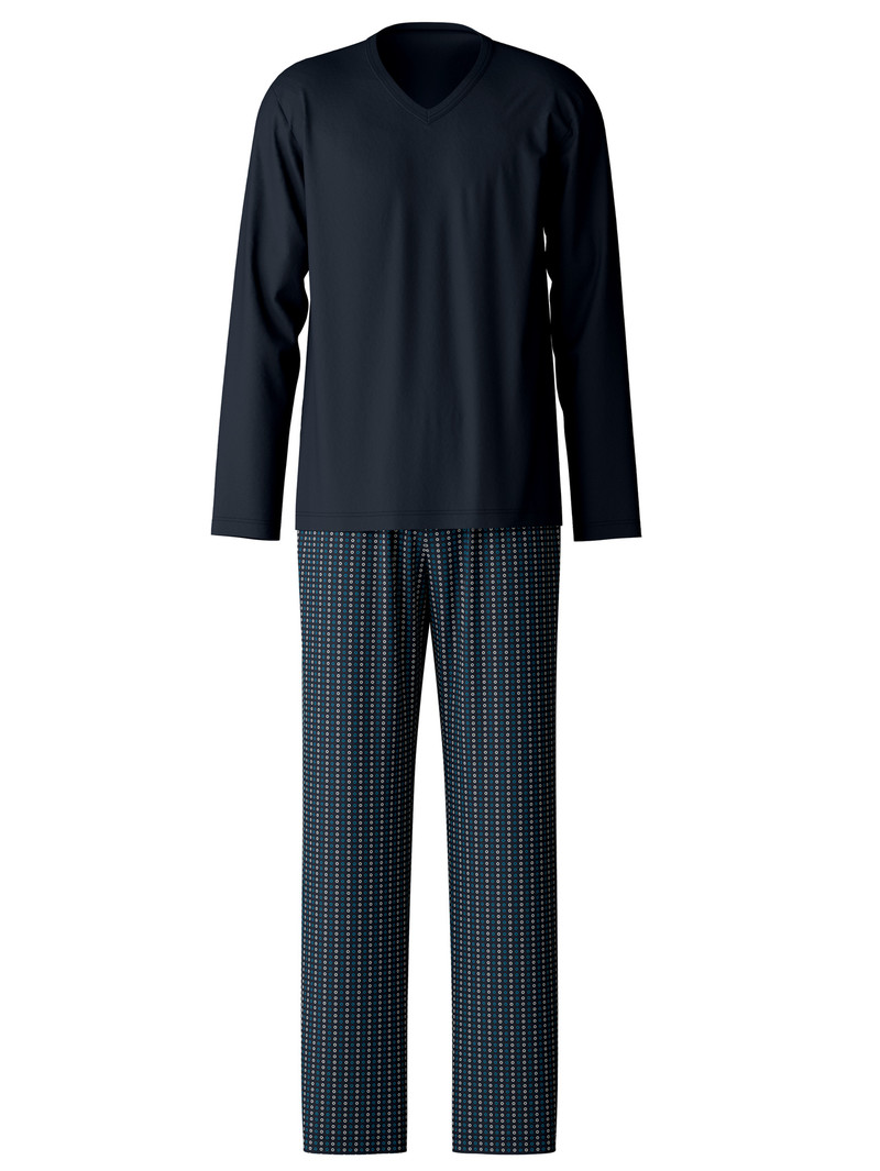 Vêtement De Nuit Calida Special Pyjama Bleu Homme | ILR-6688947