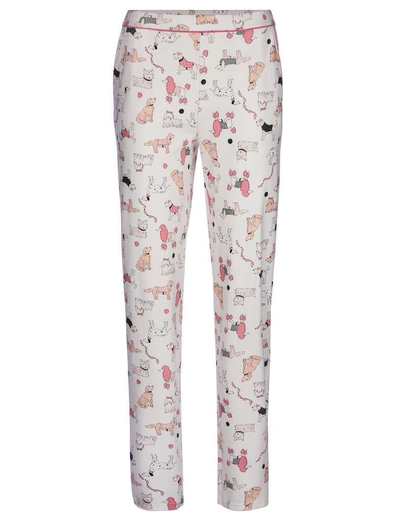 Vêtement De Nuit Calida Favourites Dog Pants Blanche Femme | HJZ-4357729