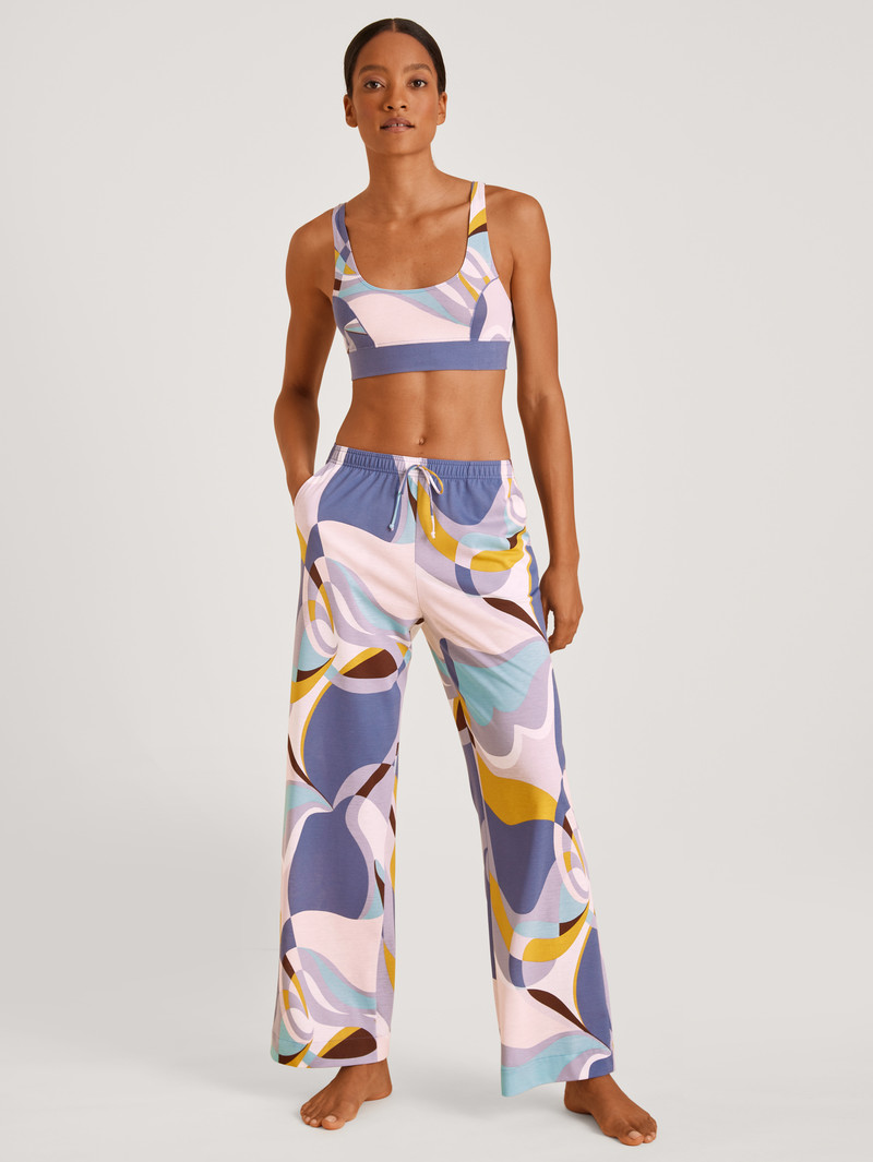 Vêtement De Nuit Calida Favourites Lavender Pants Violette Femme | FPJ-6990279