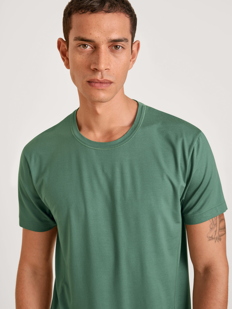 Vêtement De Nuit Calida Dsw Balancing Shirt Short Sleeve Noir Homme | ASZ-0080812